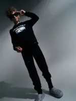 Σετ φόρμα Hashtag 243710 μαύρο