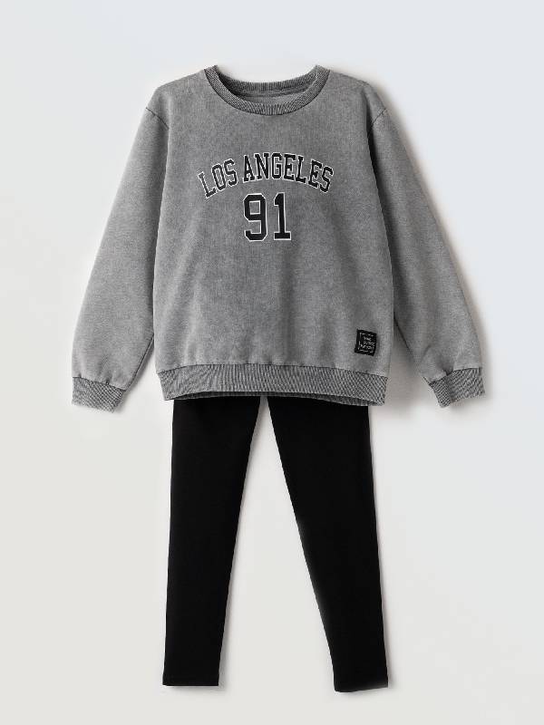 3017 3 Σετ φόρμα Ebita 243017 γκρι