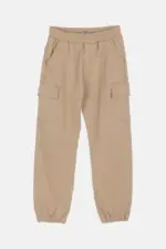 Παντελόνι cargo Joyce 2496301 μπεζ