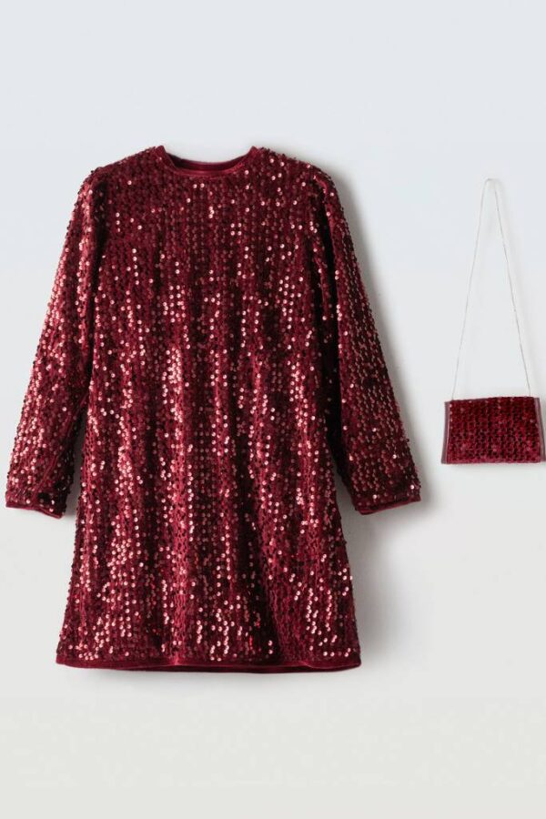 255095-1 Φόρεμα Ebita 255095 μπορντό