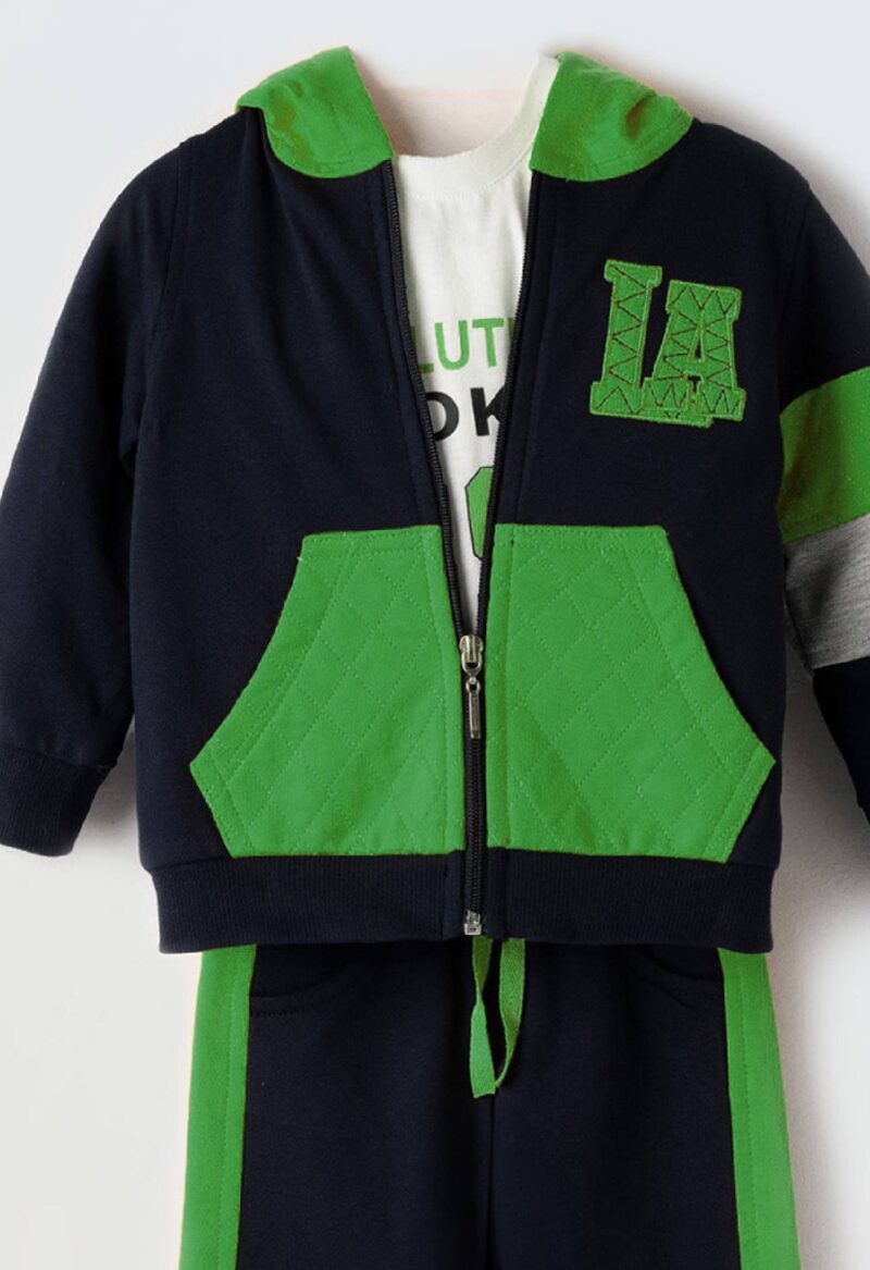 Σετ φόρμα Hashtag 243827 πράσινο