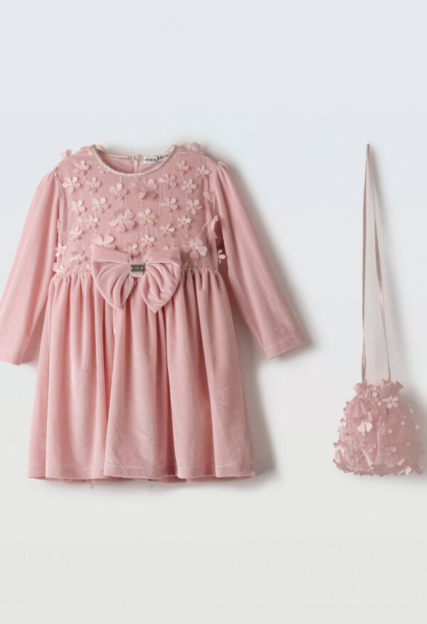 255298-roz1 Φόρεμα Ebita 255298 ροζ