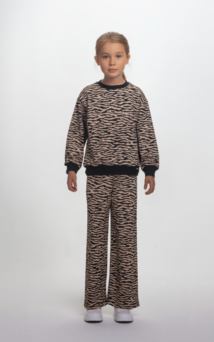 Σετ Joyce 2563187 ζέβρα  καφέ