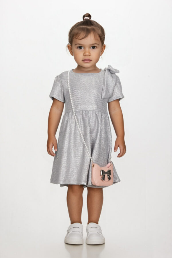 2593909_01 Φόρεμα Joyce 2593909 ασημί