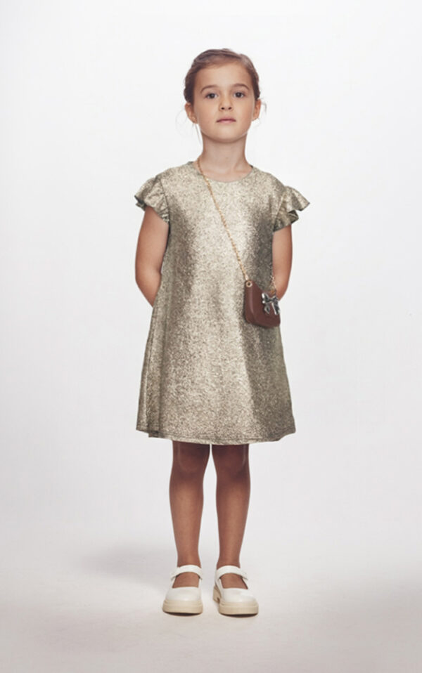 2595917_01 Φόρεμα Joyce 2595917 χρυσό