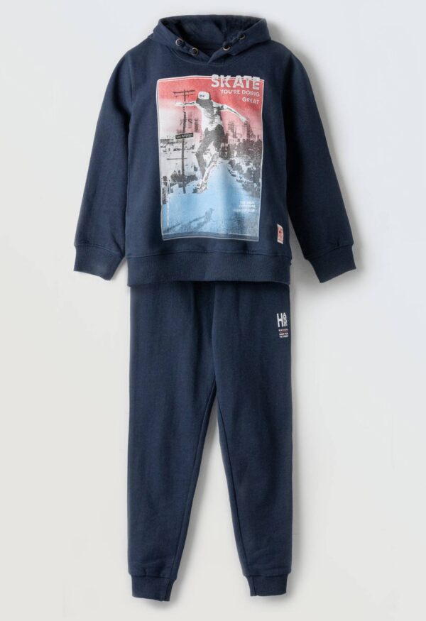 3771-1 Σετ φόρμα Hashtag 243717 navy