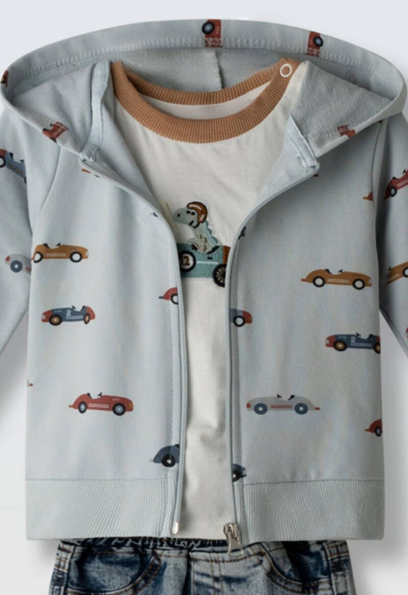 Σετ 3τεμ. HASHTAG 254619 γαλάζιο