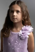 Φόρεμα Ebita 266001 λιλά - Image 3