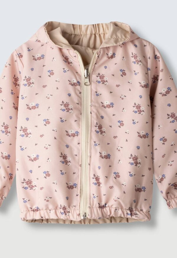 6255-1 Μπουφάν Ebita 266255 μπεζ- ροζ