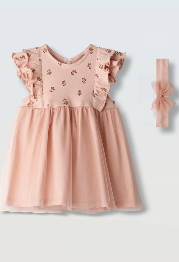 6510-3 Φόρεμα Ebita 266510 ροζ