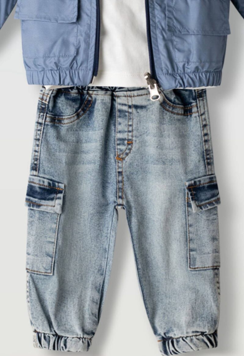 Σετ 3τεμ. HASHTAG 266617 γαλάζιο