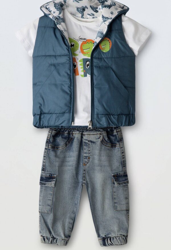 6618 Σετ 3τεμ. HASHTAG 266618 πετρόλ