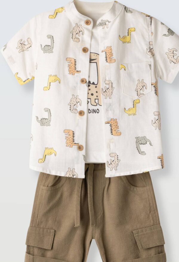 6621 Σετ 3τεμ. HASHTAG 266621 μπεζ