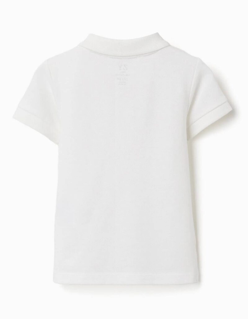Μπλούζα polo ZIPPY 3107821807 άσπρο
