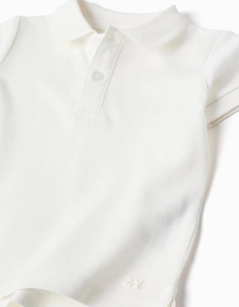 Μπλούζα polo ZIPPY 3107821807 άσπρο