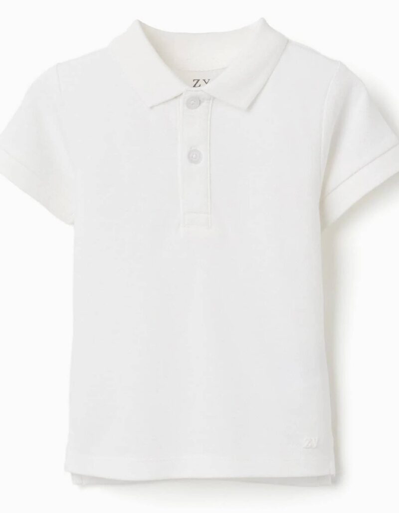 Μπλούζα polo ZIPPY 3107821807 άσπρο