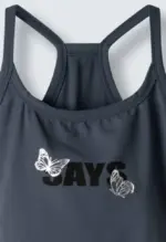 Bodysuit Ebita 266017 ανθρακί - Image 2
