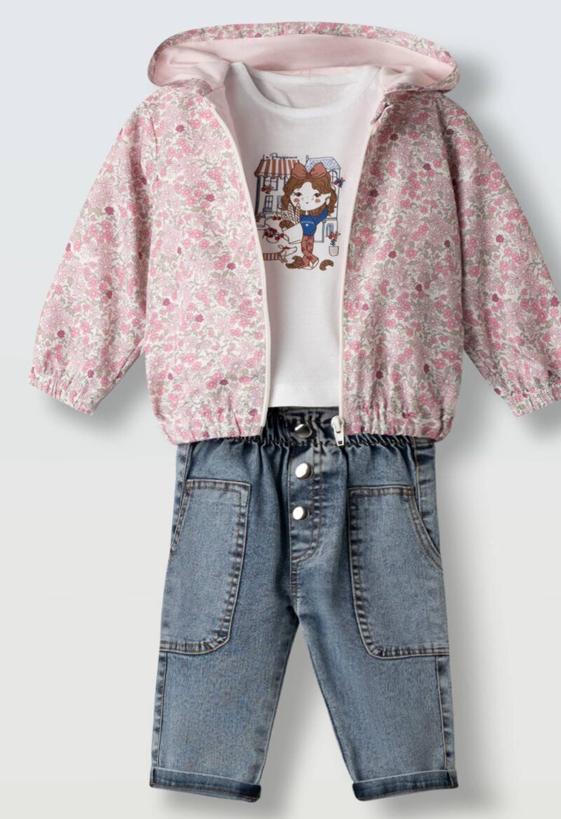 Σετ 3τμχ Ebita 266512 ροζ