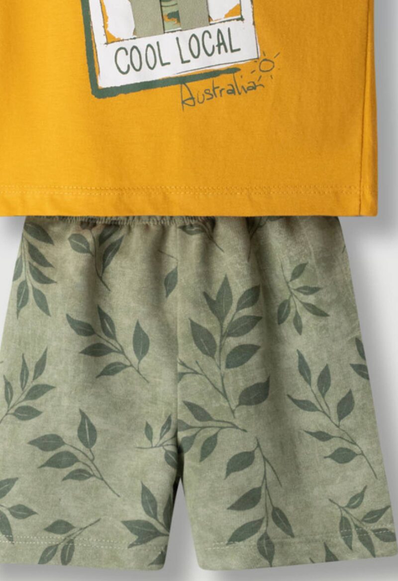 Σετ 3τεμ. HASHTAG 266606 μουσταρδί