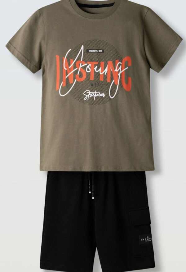 6702 Σετ HASHTAG 266702 χακί