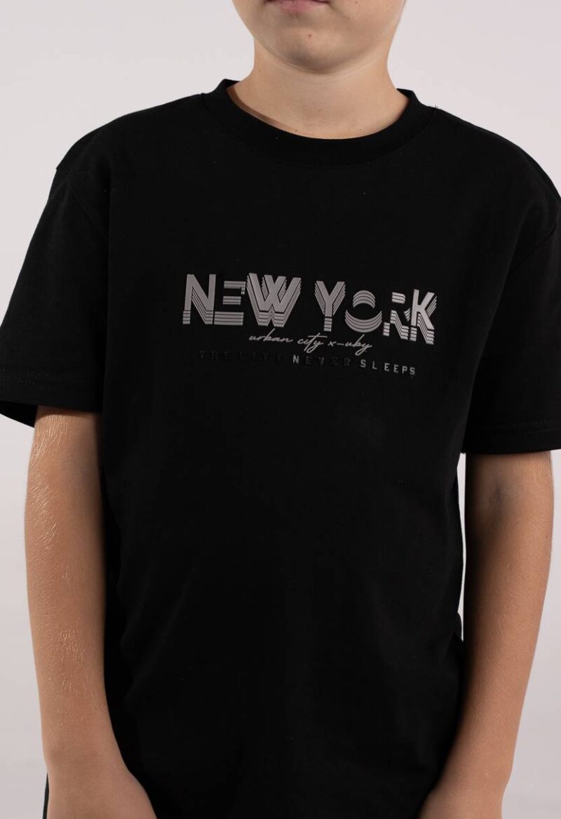 Μπλούζα HASHTAG 266703 μαύρο