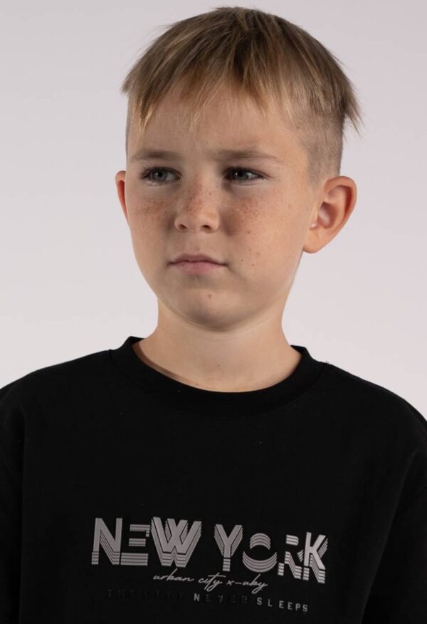 6703-5 Μπλούζα HASHTAG 266703 μαύρο