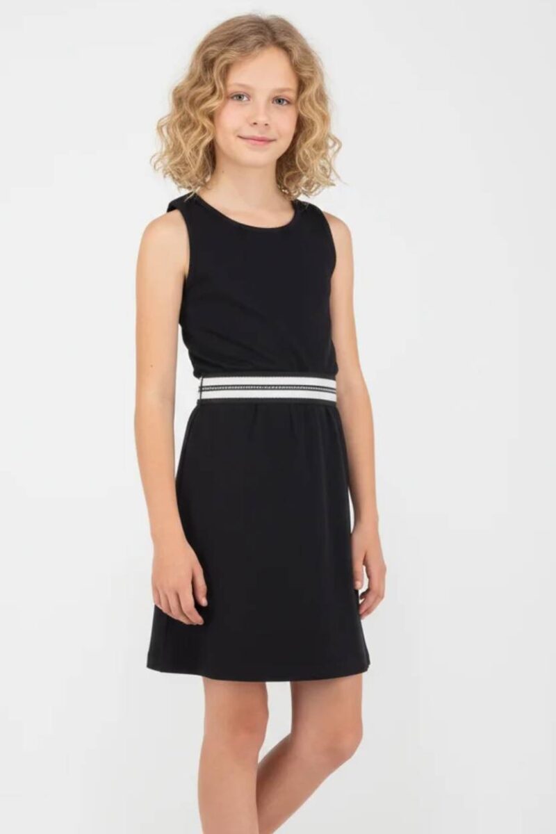 Φόρεμα JOYCE ριπ αμάνικο 2613602 μαύρο