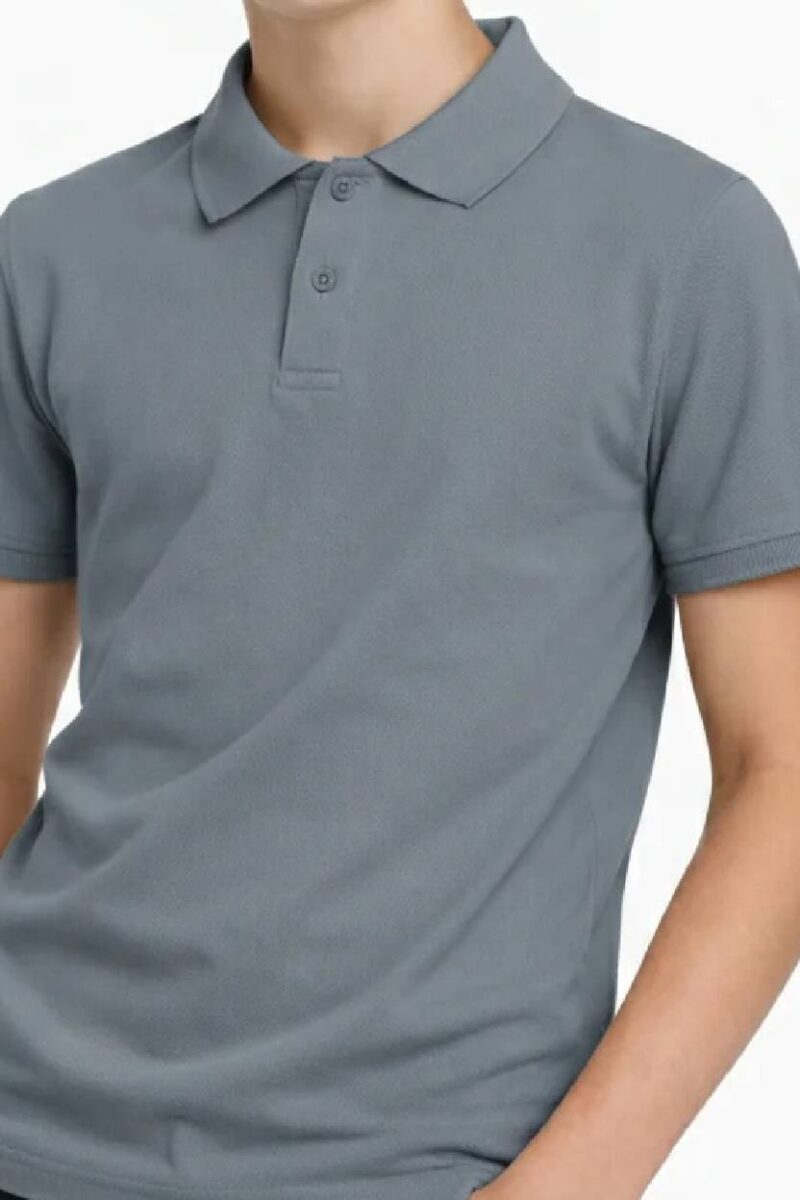 Μπλούζα polo Joyce 2646040 γκρι- μπλε