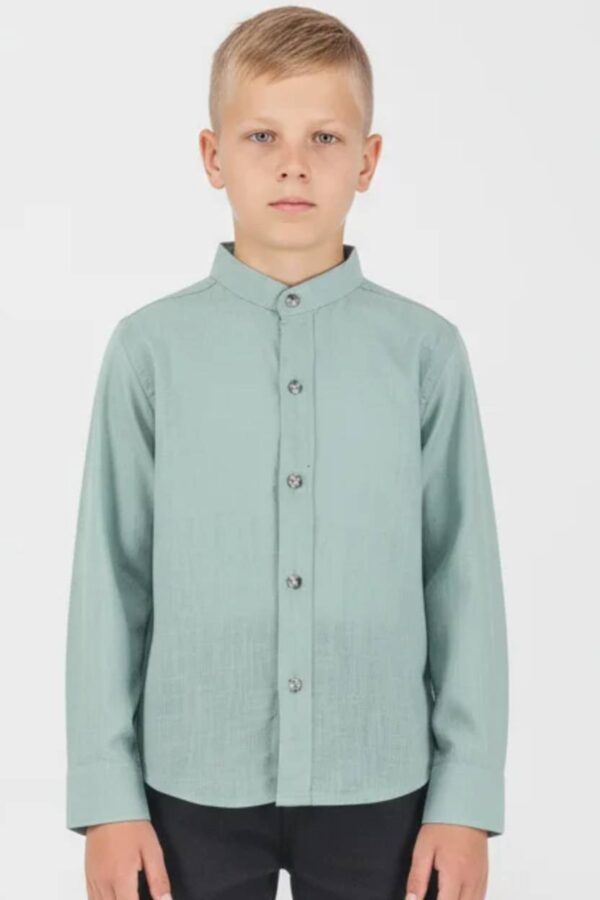 Πουκάμισο mao JOYCE 2644503  φυστικί