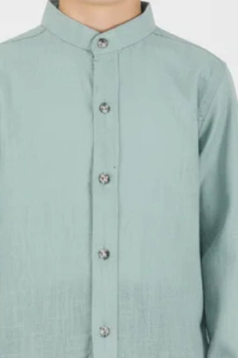 Πουκάμισο mao Joyce 2646503 φυστικί