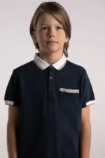 Μπλούζα polo HASHTAG 266719 navy