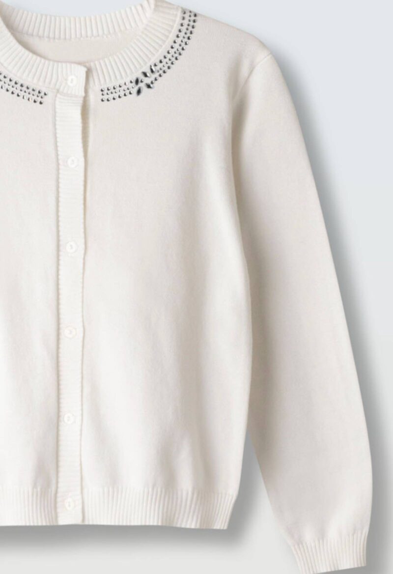 Ζακέτα Ebita 266006 άσπρο