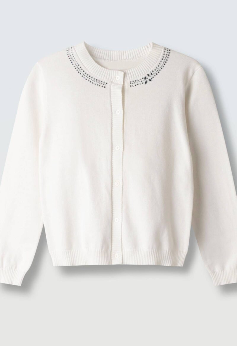 Ζακέτα Ebita 266006 άσπρο