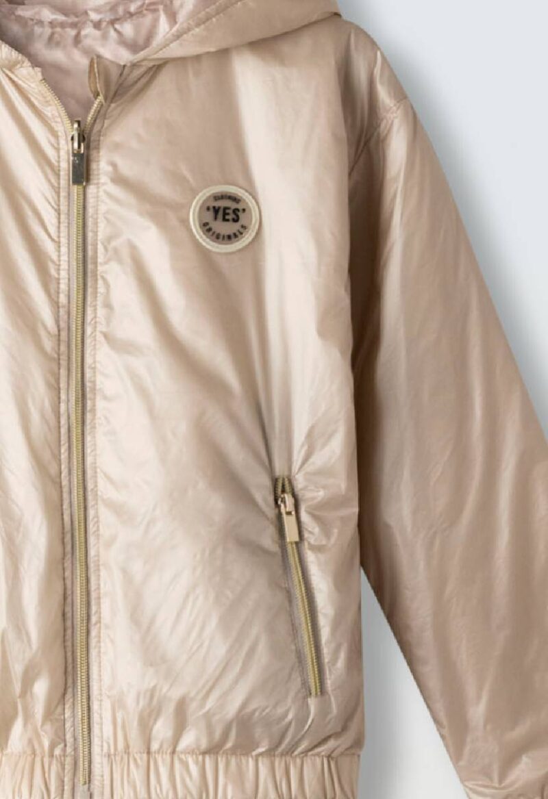 Mπουφάν εποχής EBITA 266056 μπεζ -χρυσό