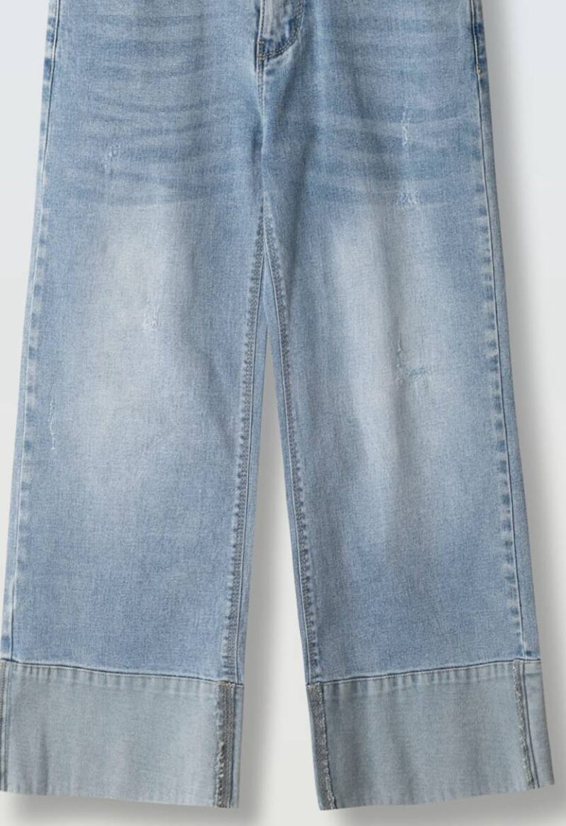 Παντελόνι τζιν Ebita 266081μπλε