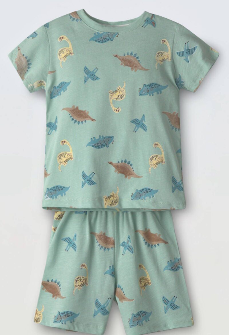 Πιζάμα HASHTAG H-631 μέντα