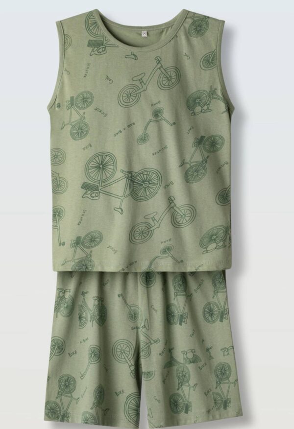 Πιζάμα HASHTAG H-642 χακί