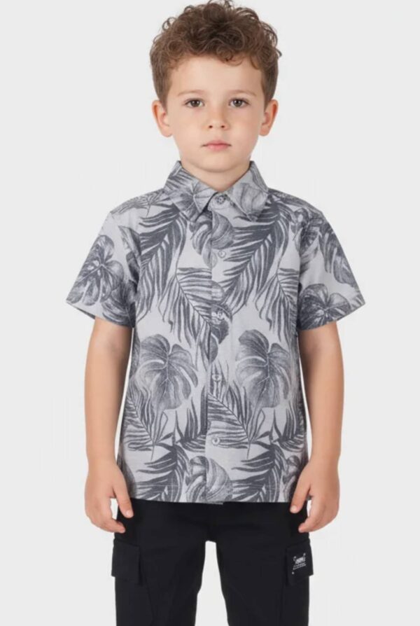 Πουκάμισο JOYCE 2612203 γκρι