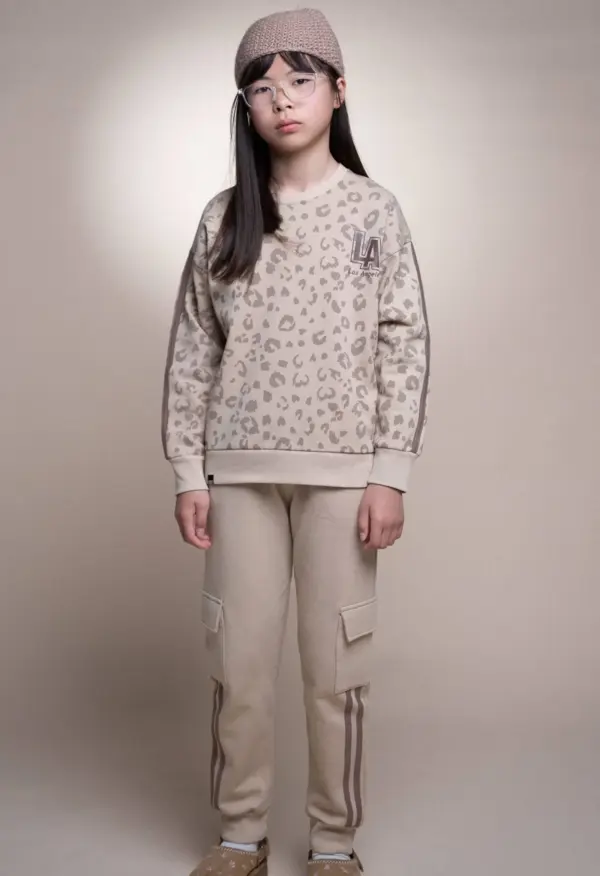 Σετ Ebita 267024 μπεζ leopar