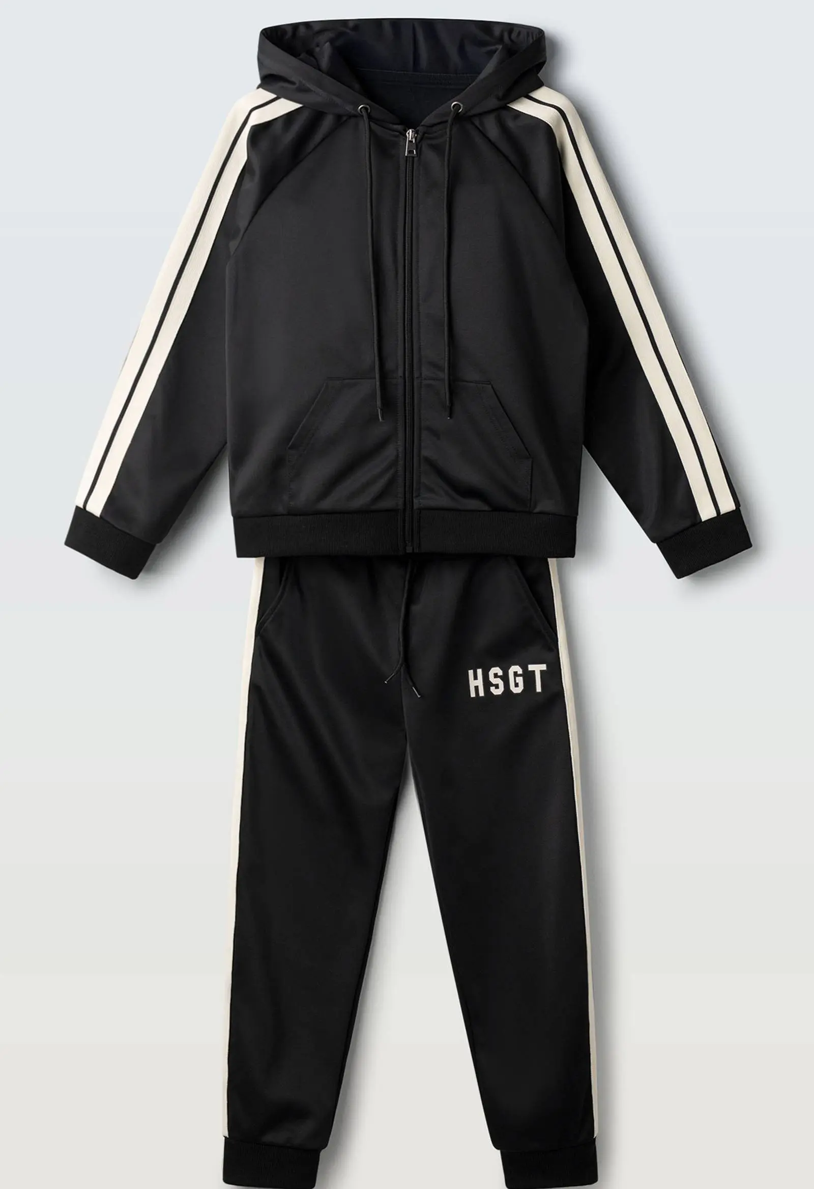 7720 Σετ φόρμα Hashtag 267720 μαύρο - Image 1