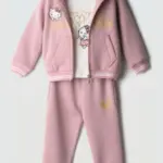 Σετ 3τμχ Ebita 7283 Hello Kitty ροζ